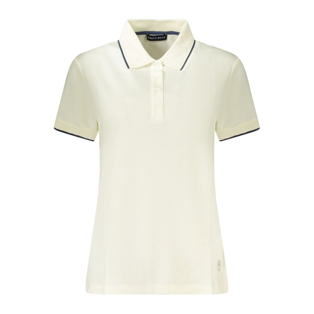 North Sails Hvid Bomuld Dame Polo Shirt