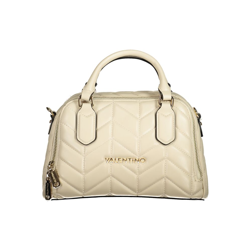 Valentino Tasker Beige Polyethylene Håndtaske til kvinder