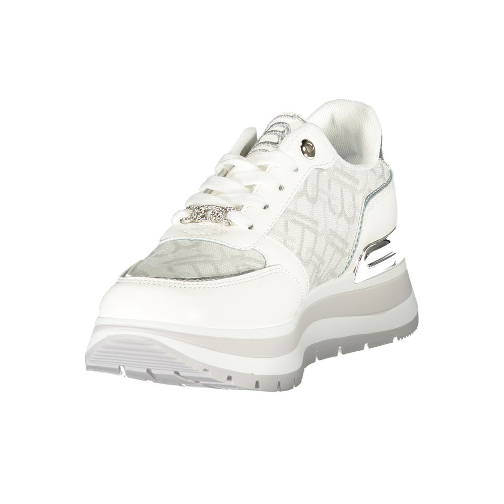 Laura Biagiotti Hvid Polyester Sneaker til kvinder