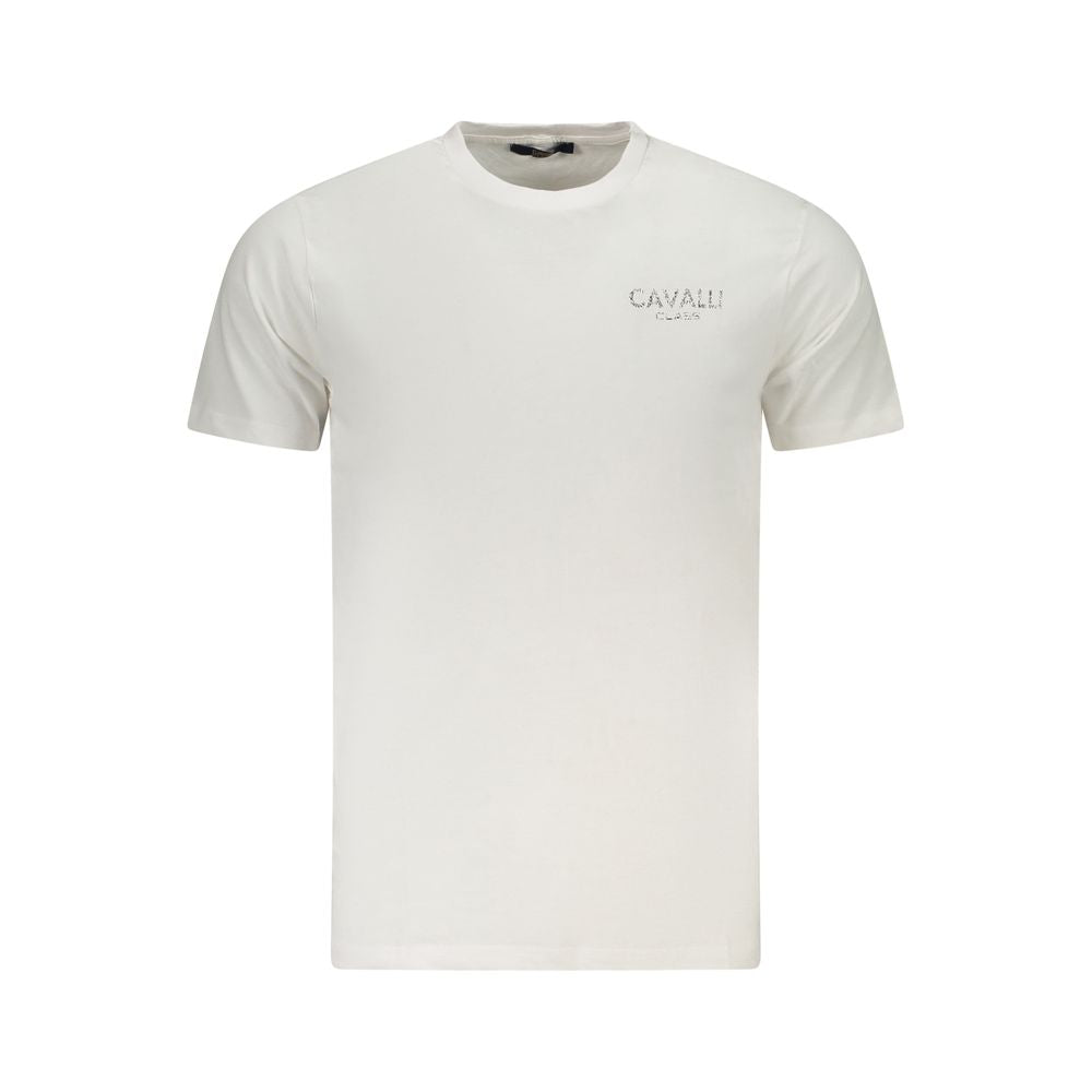 Cavalli klasse hvid bomuld herre T-shirt