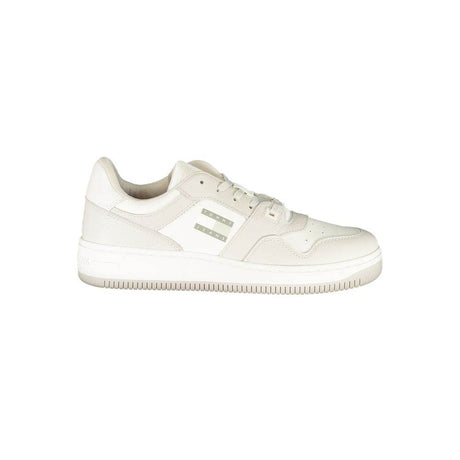 Tommy Hilfiger White Leather Men Sneaker - Hilstor