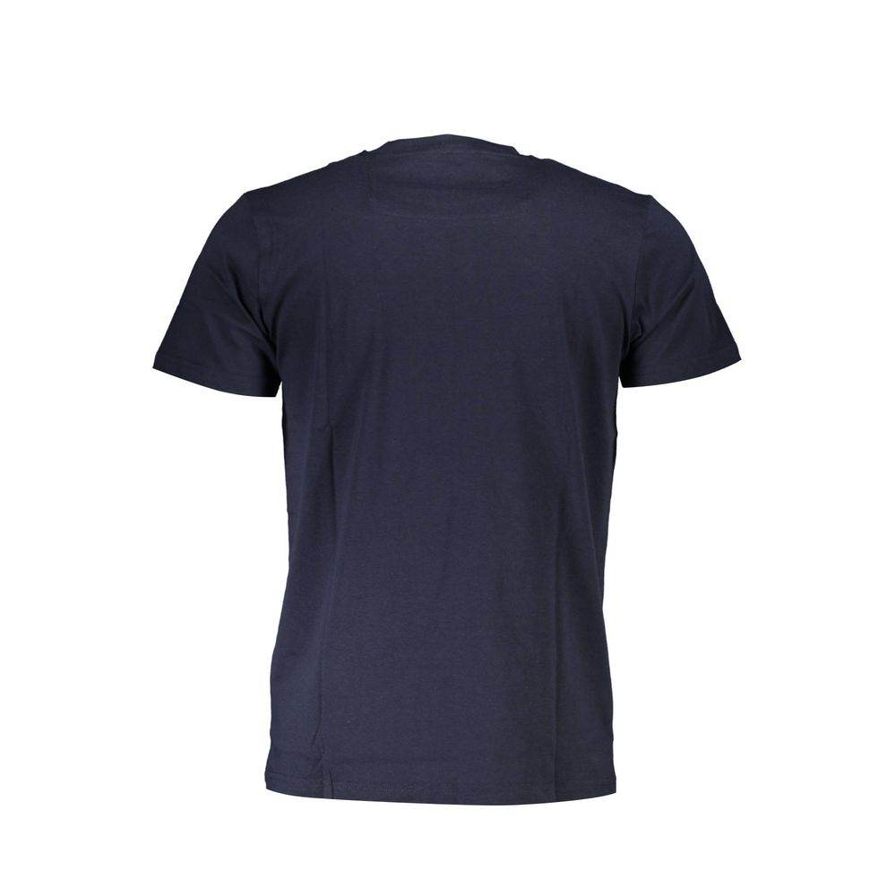 Cavalli Class Blue Cotton Men T-Shirt - Hilstor
