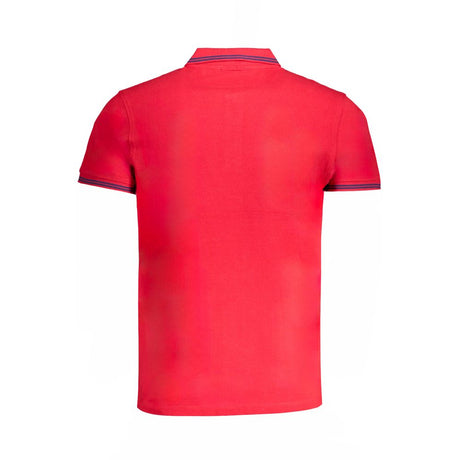Cavalli klasse rød bomuld poloshirt