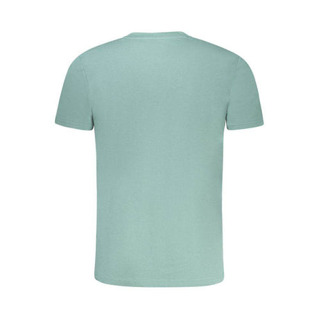 Lee Green Cotton Men T-Shirt - Hilstor