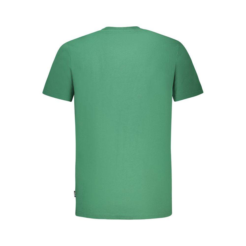 Fila Green Cotton T-Shirt - Hilstor