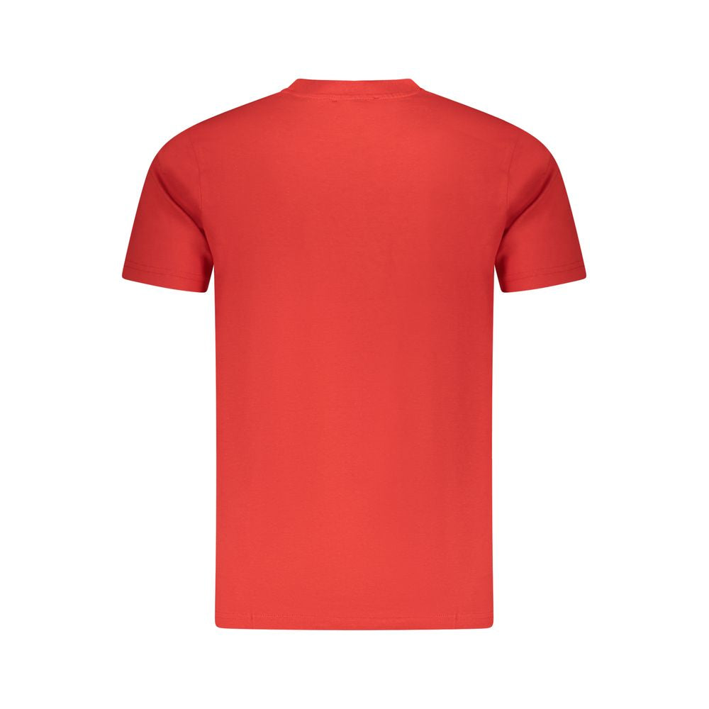 Cavalli klasse rød bomuld herre T-shirt