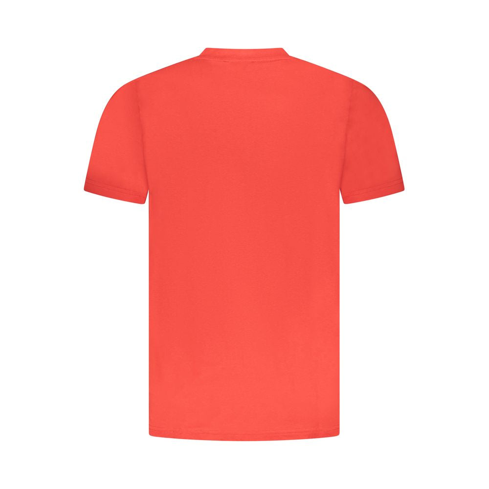 Cavalli klasse rød bomuld herre T-shirt