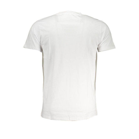Cavalli Class White Cotton T-Shirt - Hilstor