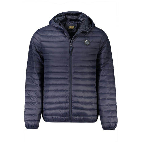 Cavalli Class Blue Polyamide Men Jacket - Hilstor