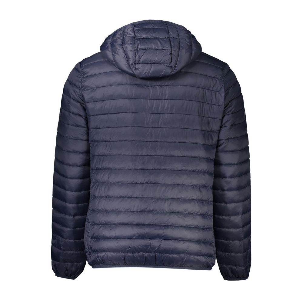 Cavalli Class Blue Polyamide Men Jacket - Hilstor