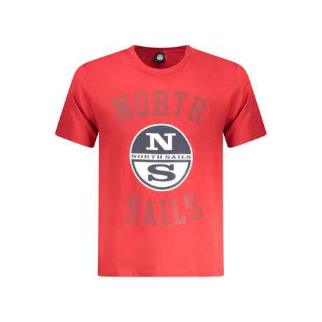 North Sails rød bomuld herre T-shirt