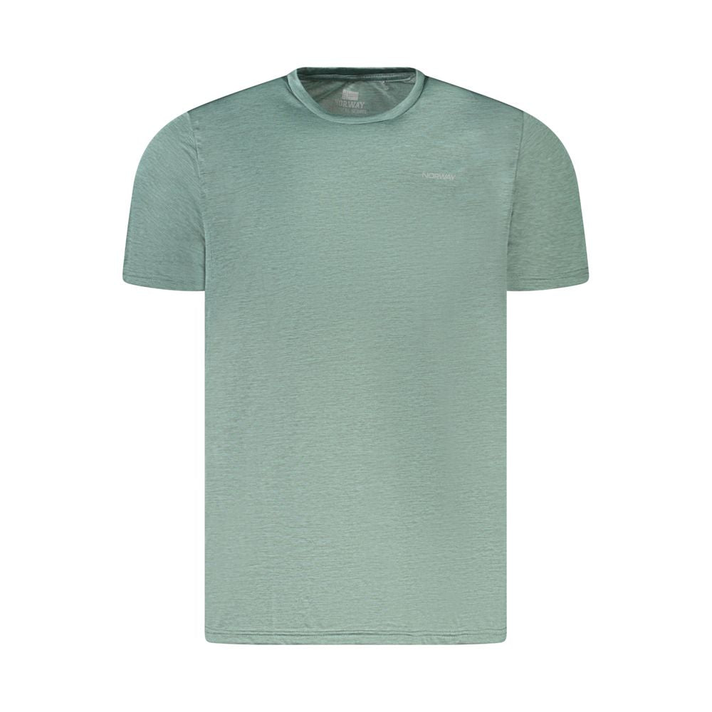 Norge 1963 Grøn polyester T-shirt