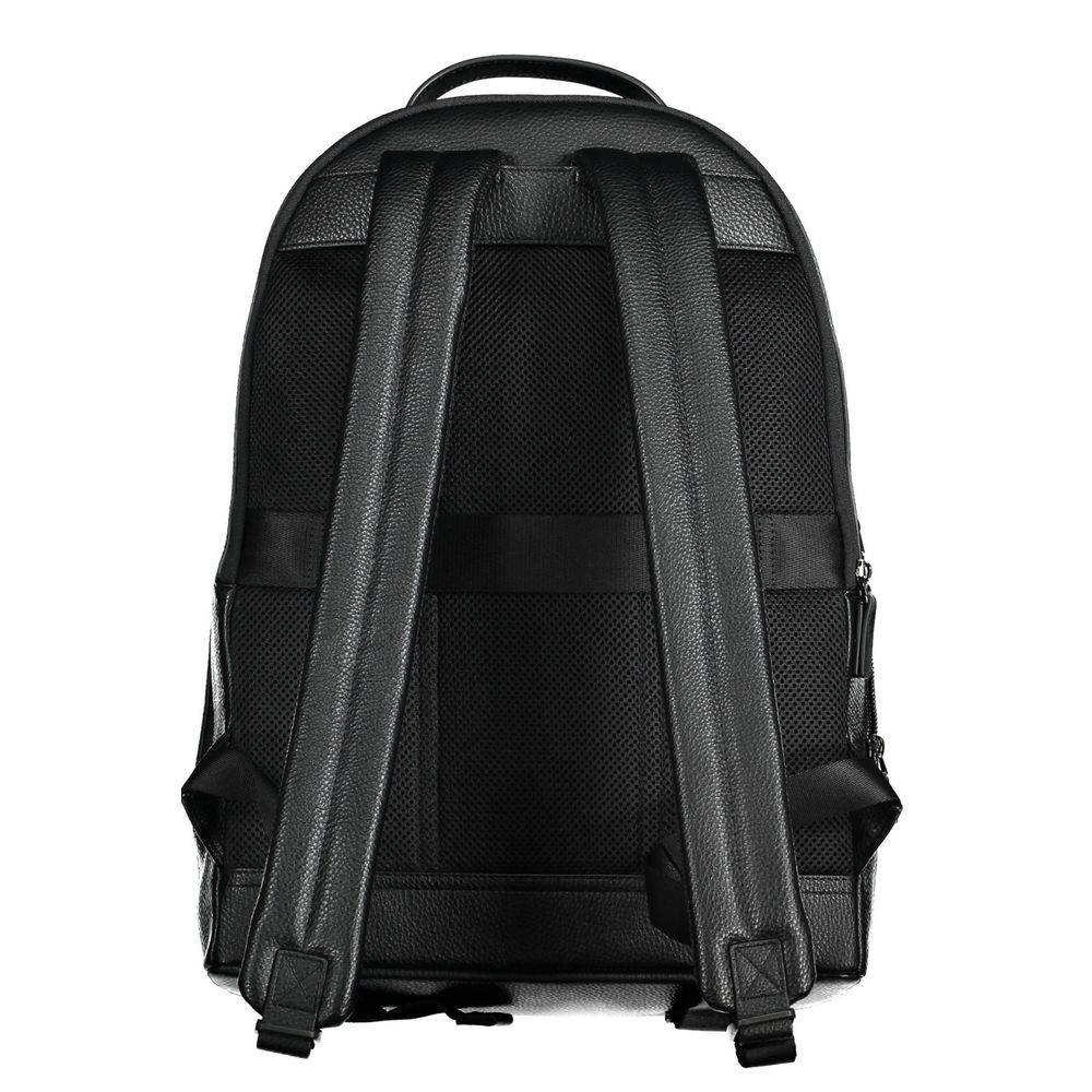 Tommy Hilfiger Black Polyethylene Men Backpack - Hilstor