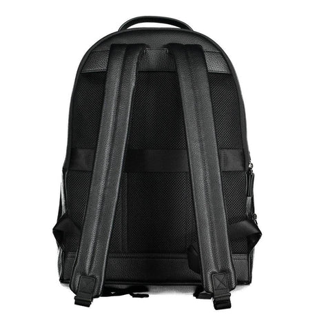 Tommy Hilfiger Black Polyethylene Men Backpack - Hilstor