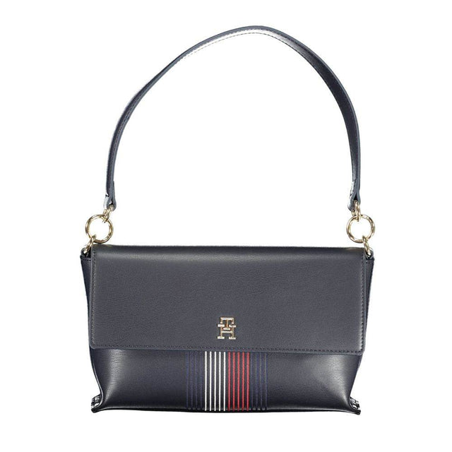 Tommy Hilfiger Blue Polyethylene Handbag - Hilstor