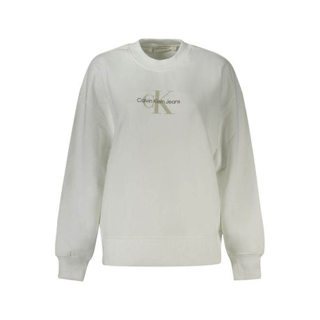 Calvin Klein White Cotton Women Sweater - Hilstor