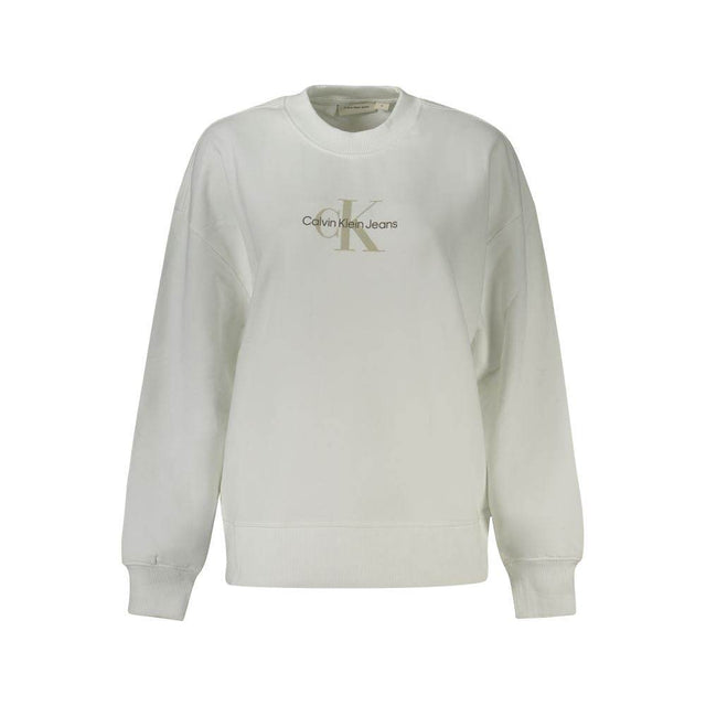 Calvin Klein White Cotton Women Sweater - Hilstor