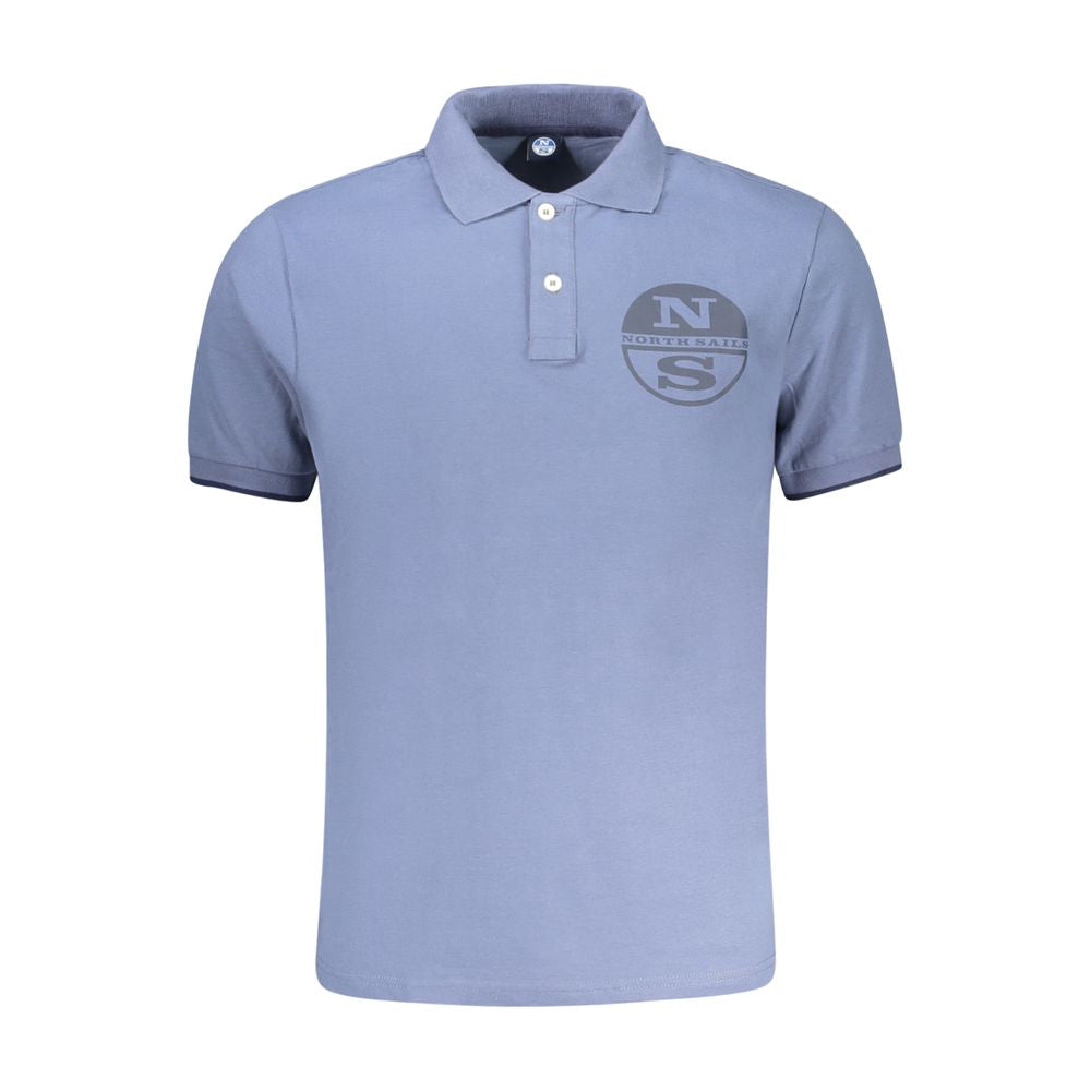 North Sails Blå Bomuld Polo Shirt til mænd