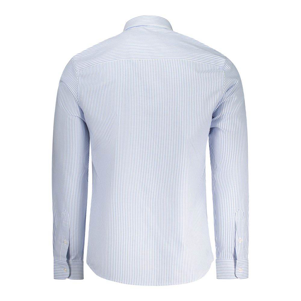 North Sails Light Blue Cotton Men Shirt - Hilstor