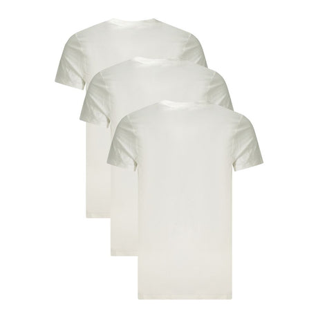 Calvin Klein T-shirt i hvid bomuld til mænd