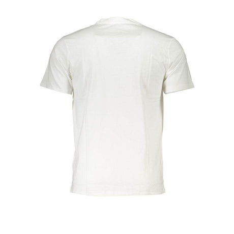 Cavalli Class White Cotton T-Shirt - Hilstor