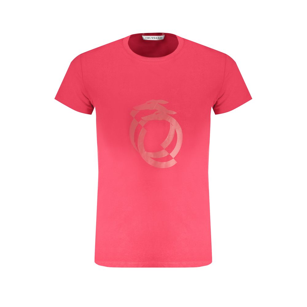 Trussardi rød bomuld T-shirt