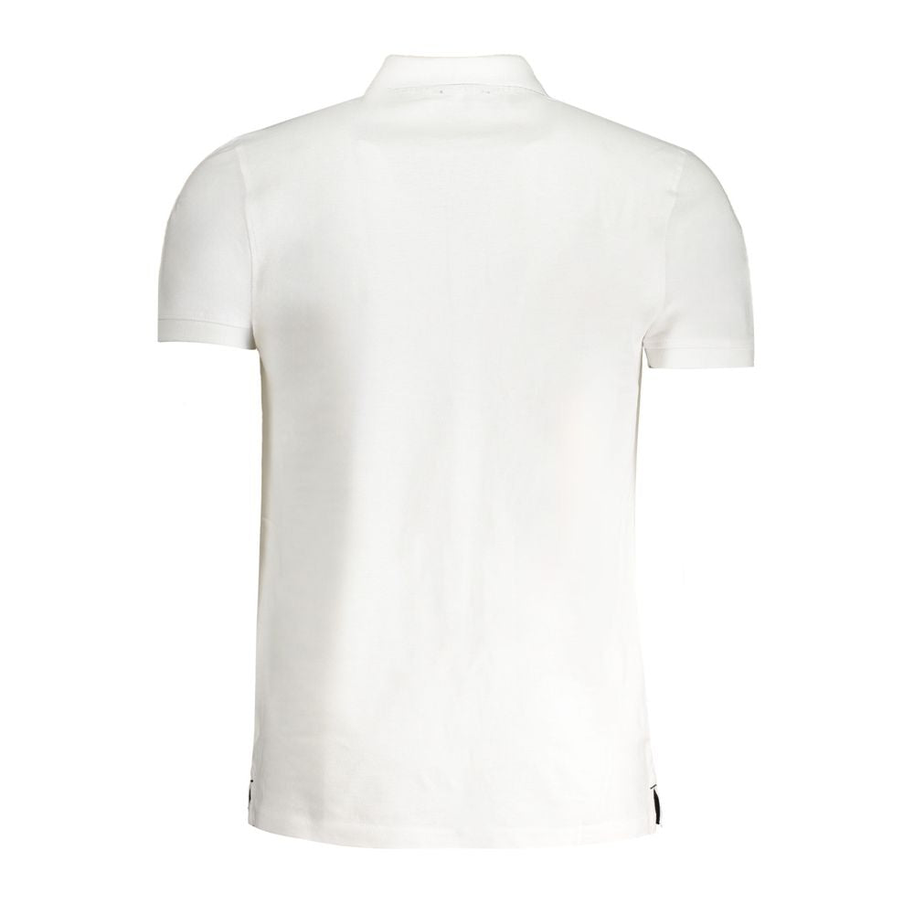 Cavalli klasse hvid bomuld poloshirt