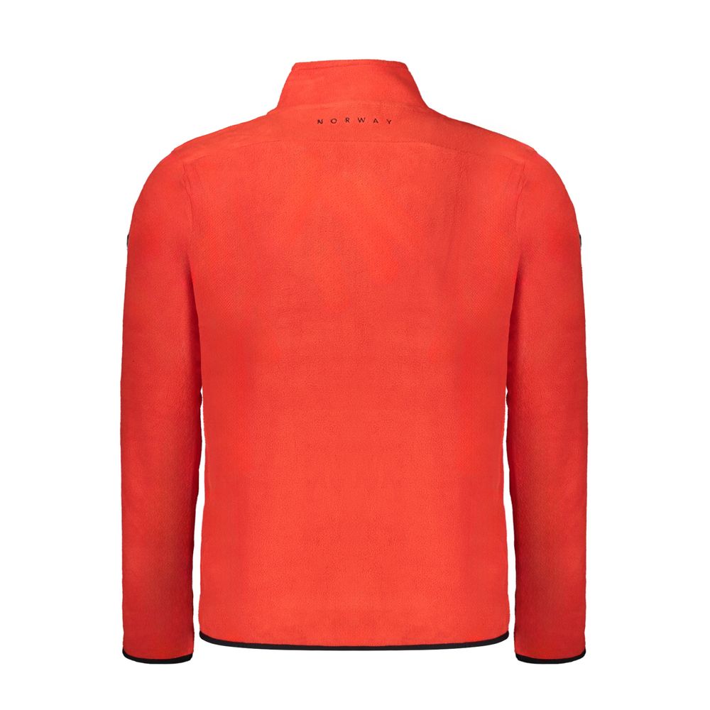 Norge 1963 rød polyester herretrøje