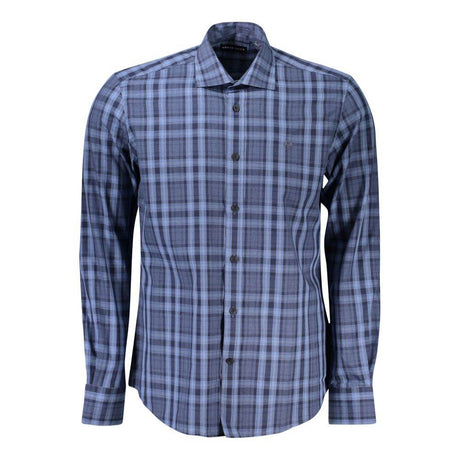 North Sails Light Blue Cotton Men Shirt - Hilstor