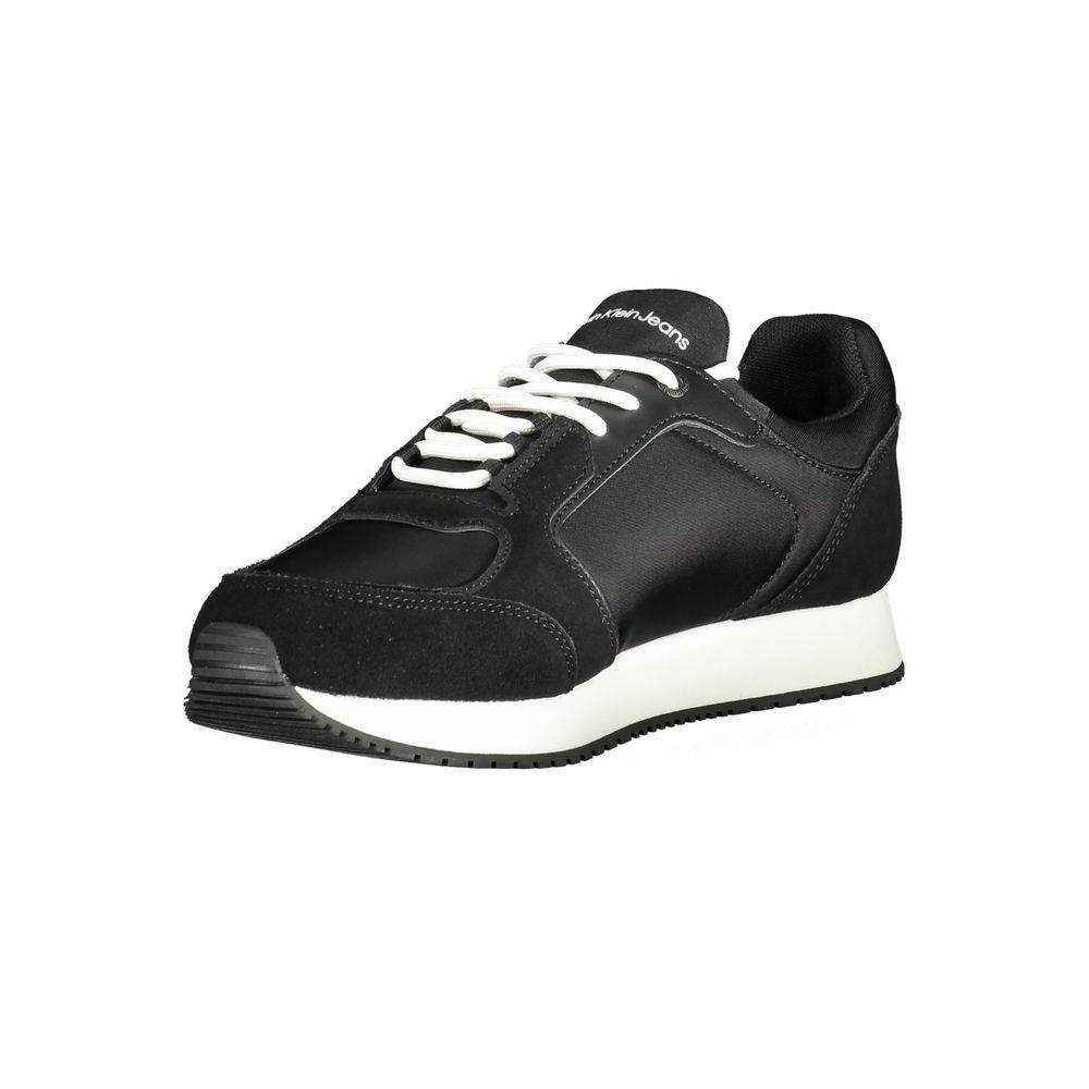 Calvin Klein Black Polyethylene Men Sneaker - Hilstor