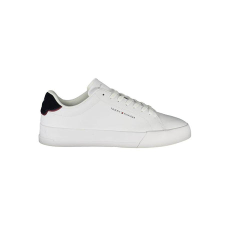 Tommy Hilfiger White Polyethylene Men Sneaker - Hilstor