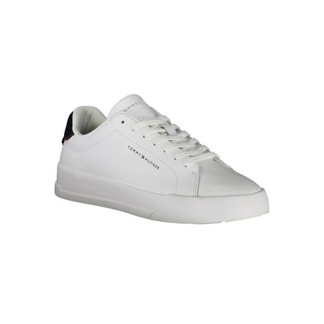 Tommy Hilfiger White Polyethylene Men Sneaker - Hilstor