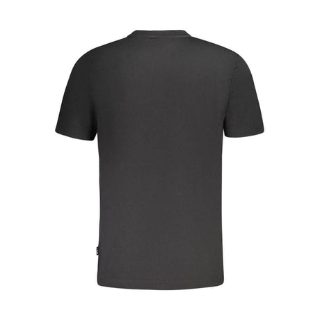 Fila Black Cotton Men T-Shirt - Hilstor