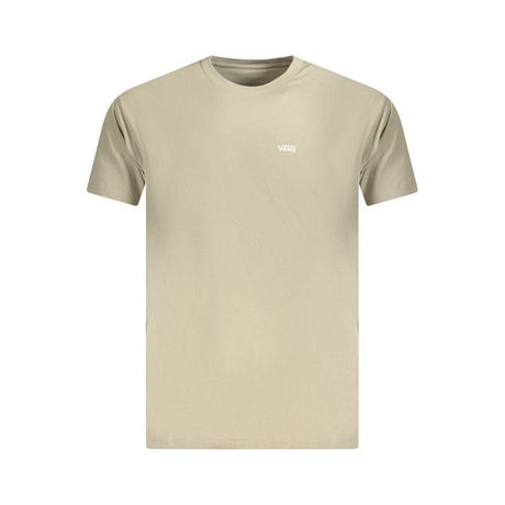 Vans Beige Cotton Men T-Shirt - Hilstor