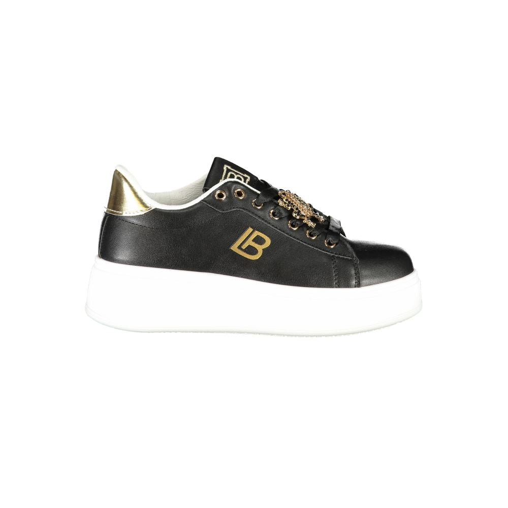 Laura Biagiotti Sort Syntetisk Dame Sneaker