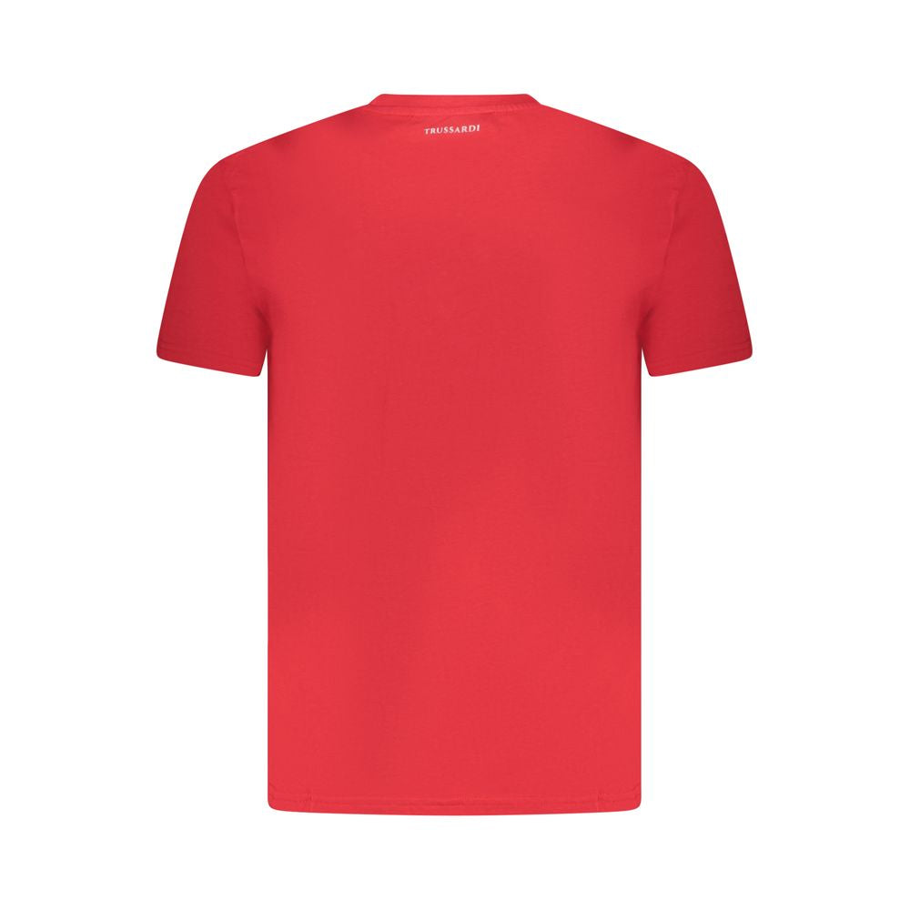 Trussardi rød bomuld herre T-shirt
