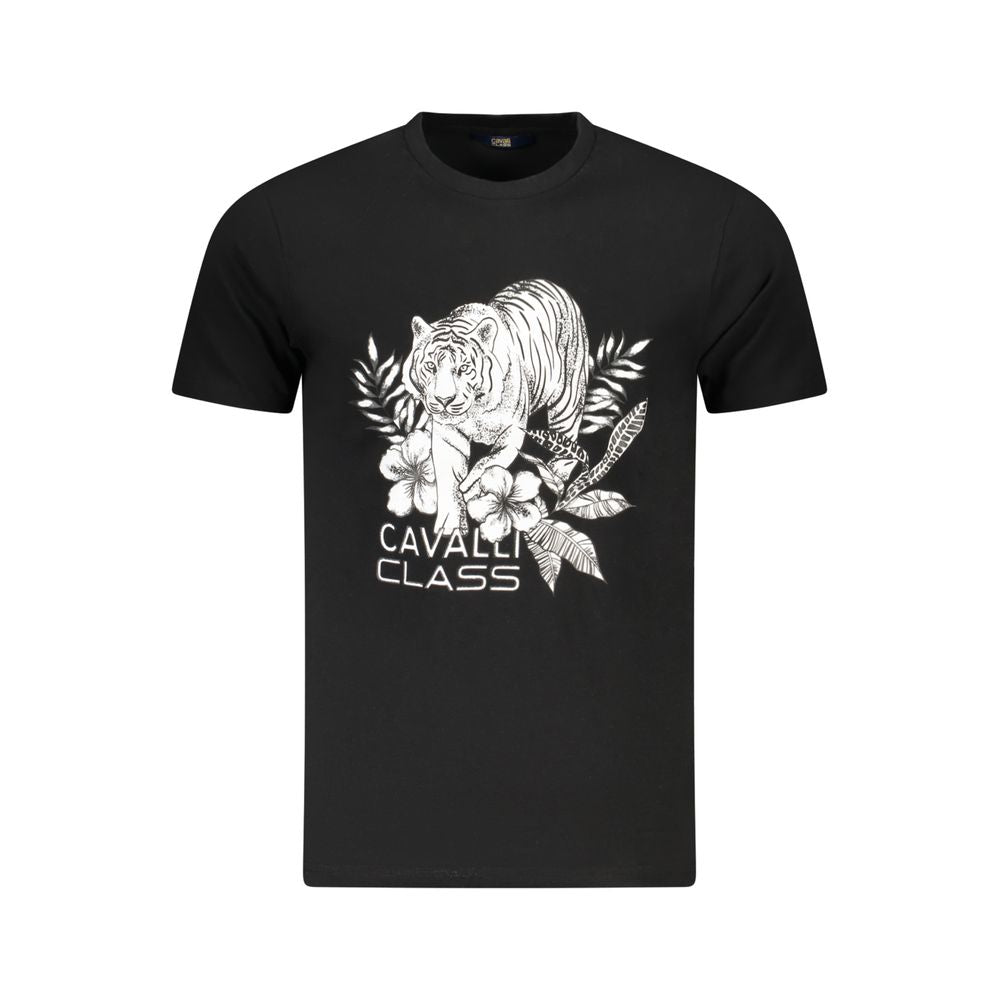 Cavalli klasse sort bomuld herre T-shirt