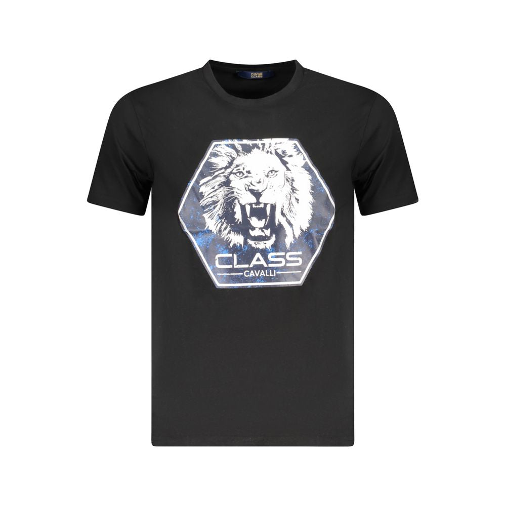 Cavalli klasse sort bomuld herre T-shirt