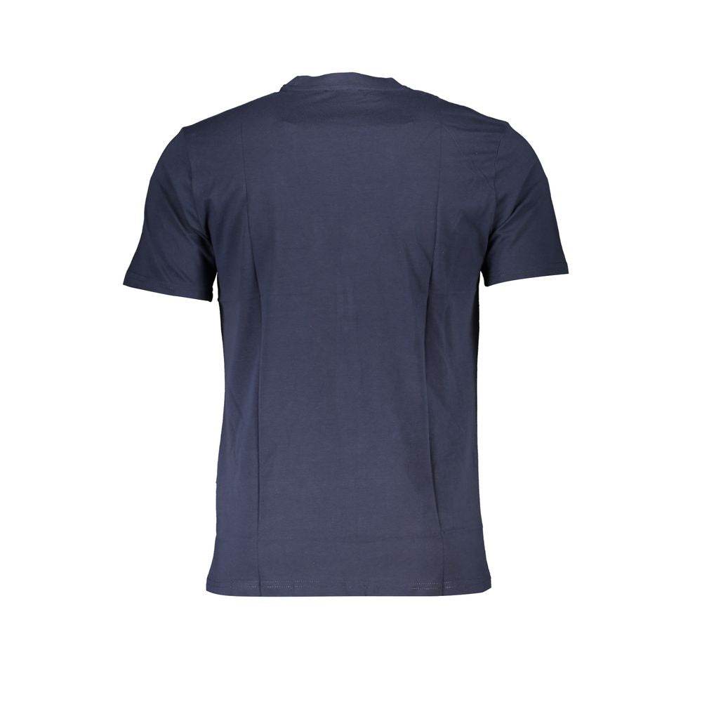 Cavalli Class Blue Cotton T-Shirt - Hilstor