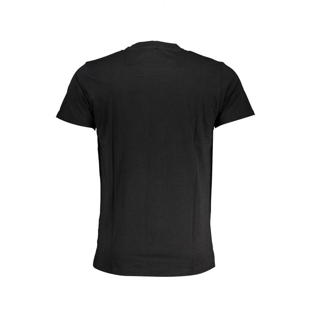 Cavalli Class Black Cotton T-Shirt - Hilstor