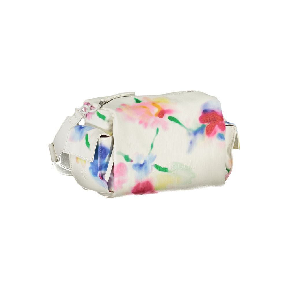 Desigual hvid polyethylen håndtaske
