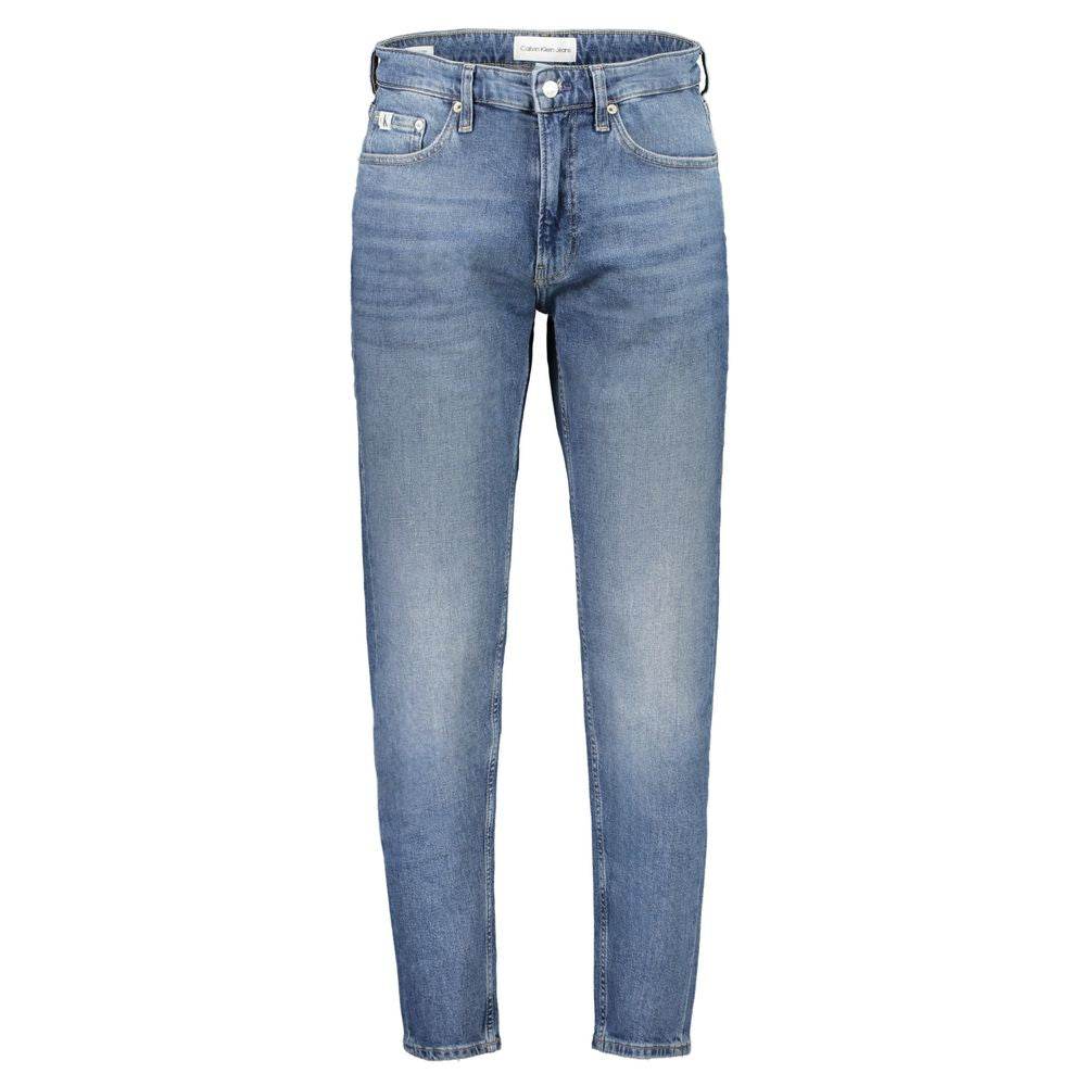 Calvin Klein Blue Cotton Men Jeans - Hilstor