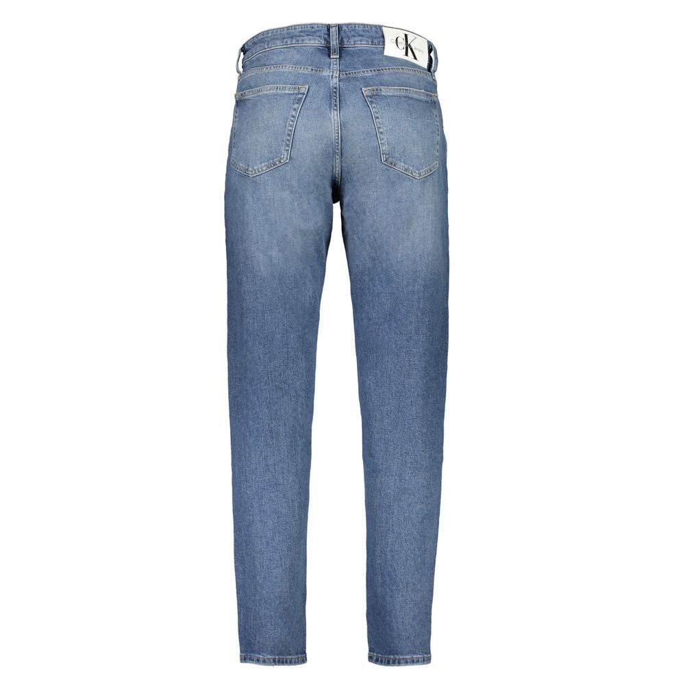 Calvin Klein Blue Cotton Men Jeans - Hilstor