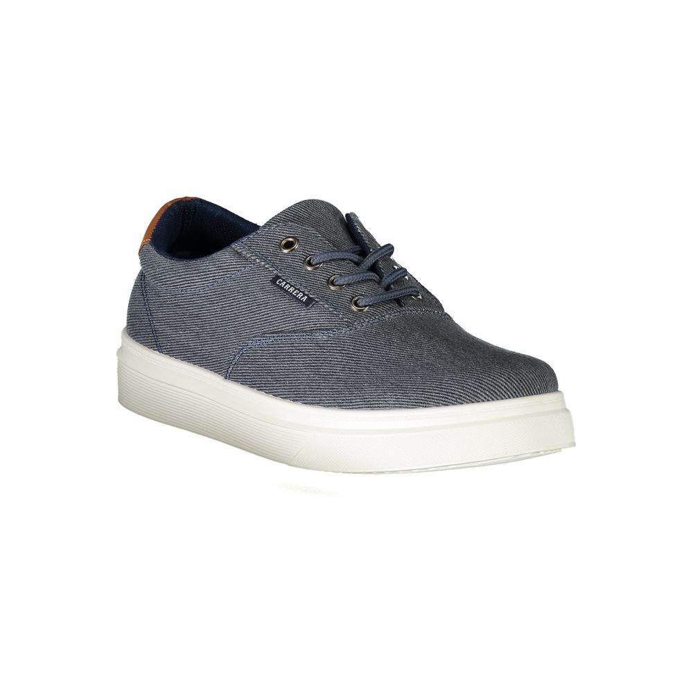Carrera Blue Polyester Sneaker - Hilstor