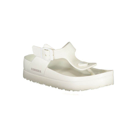 Carrera hvid polyethylen sandal