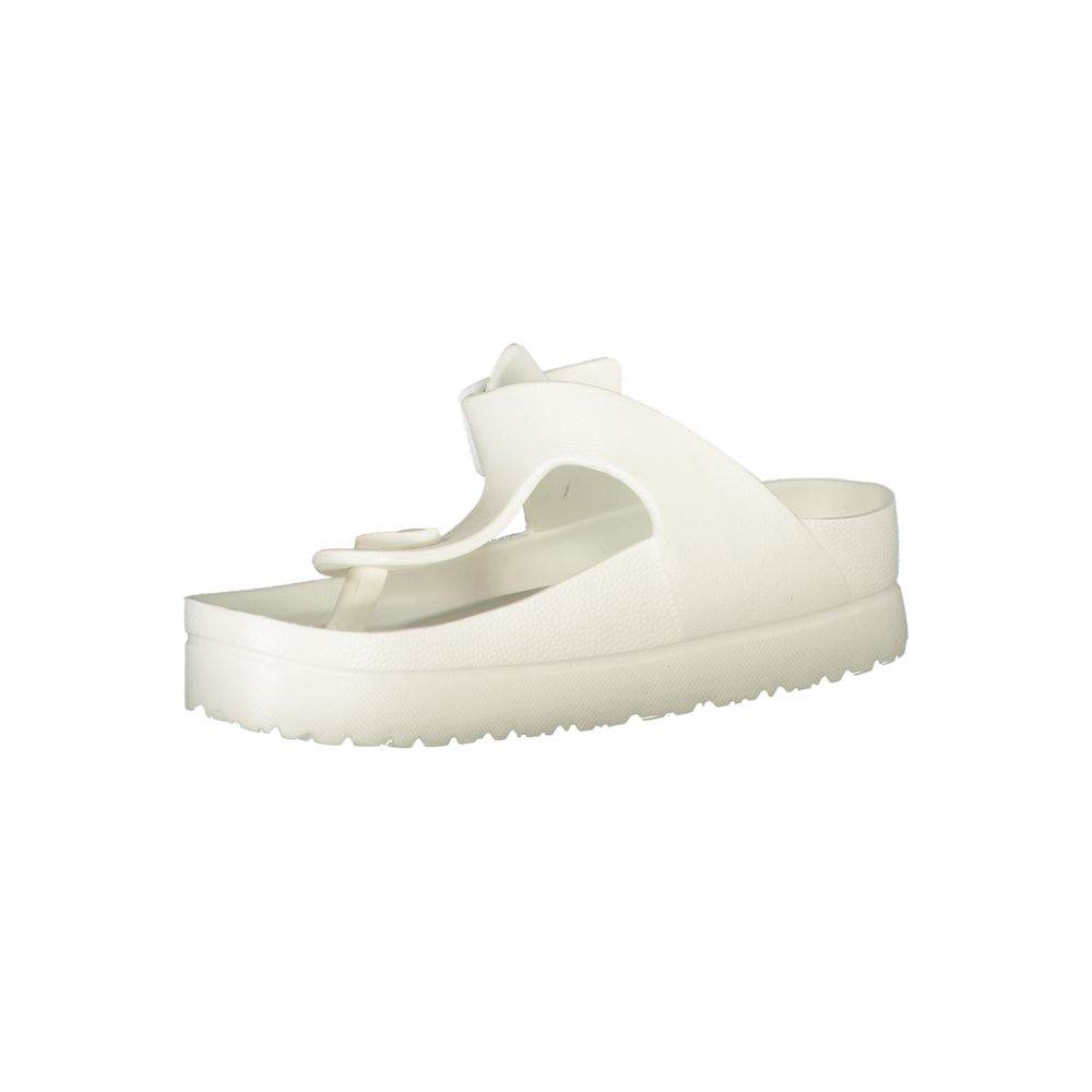 Carrera White Polyethylene Sandal - Hilstor
