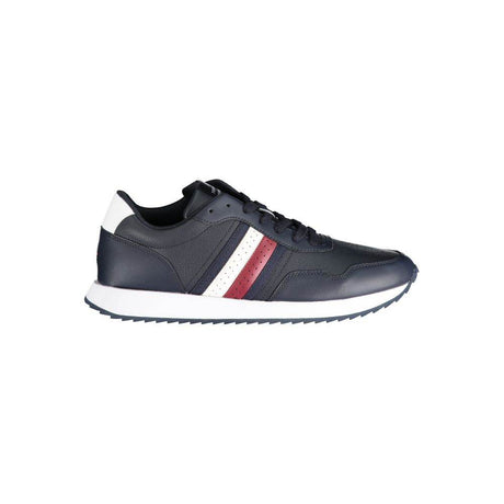 Tommy Hilfiger Blue Polyester Sneaker - Hilstor