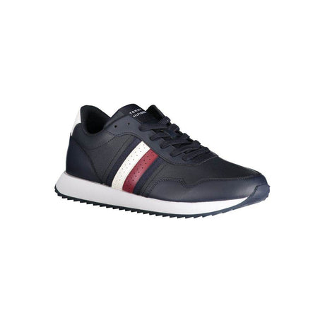 Tommy Hilfiger Blue Polyester Sneaker - Hilstor
