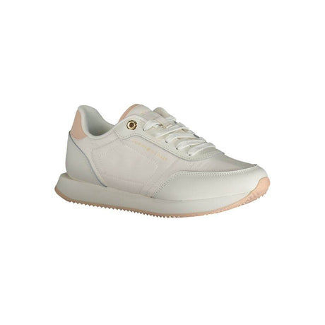 Tommy Hilfiger White Polyester Sneaker - Hilstor