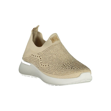 Laura Biagiotti Beige polyester sneaker til kvinder